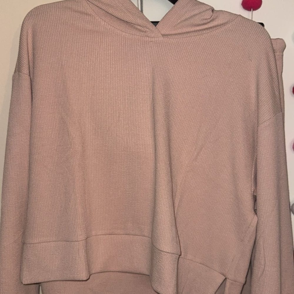 Pink Ribbed Lounge Set - Picture 4 of 4